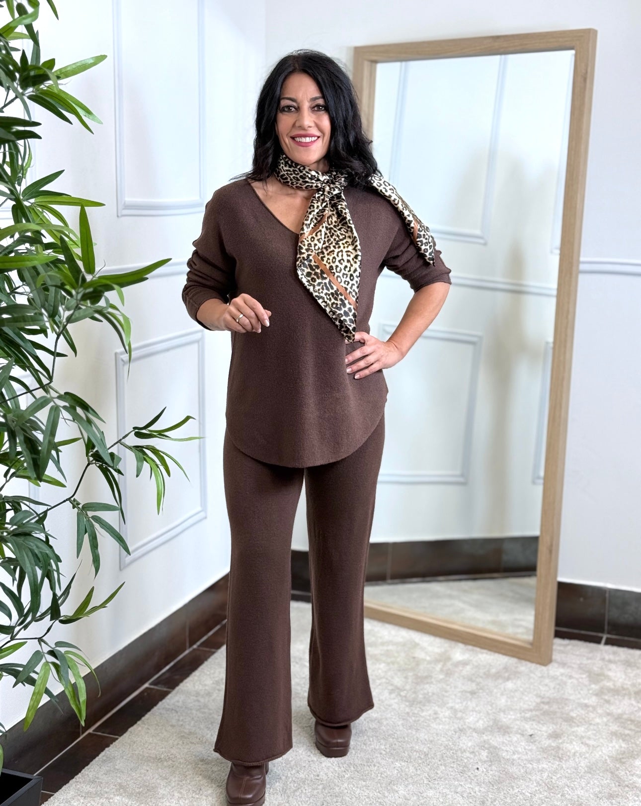 CONJUNTO DALIA CHOCOLATE