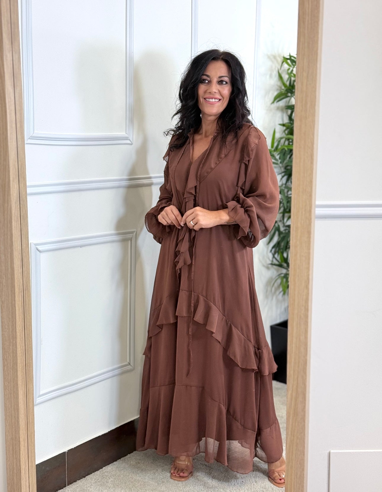 VESTIDO ARUBA CHOCOLATE