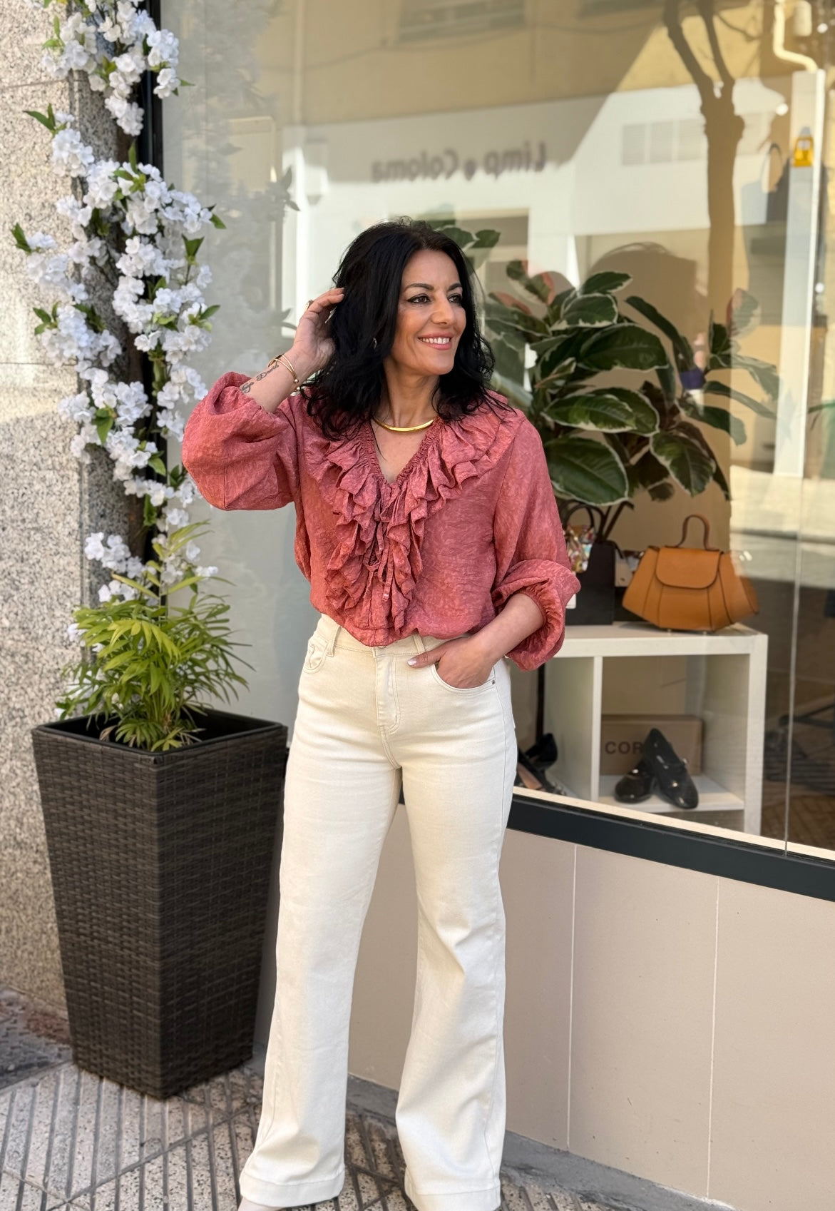 BLUSA TERRACOTA