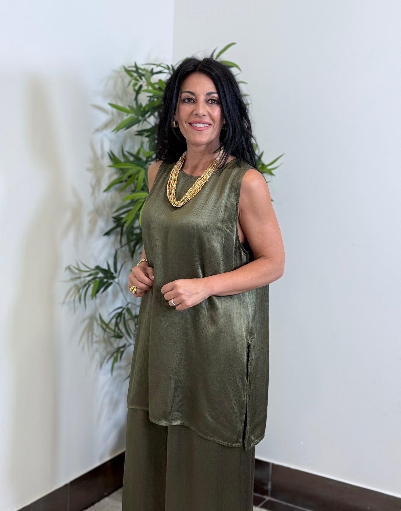 BLUSA MOON KAKI