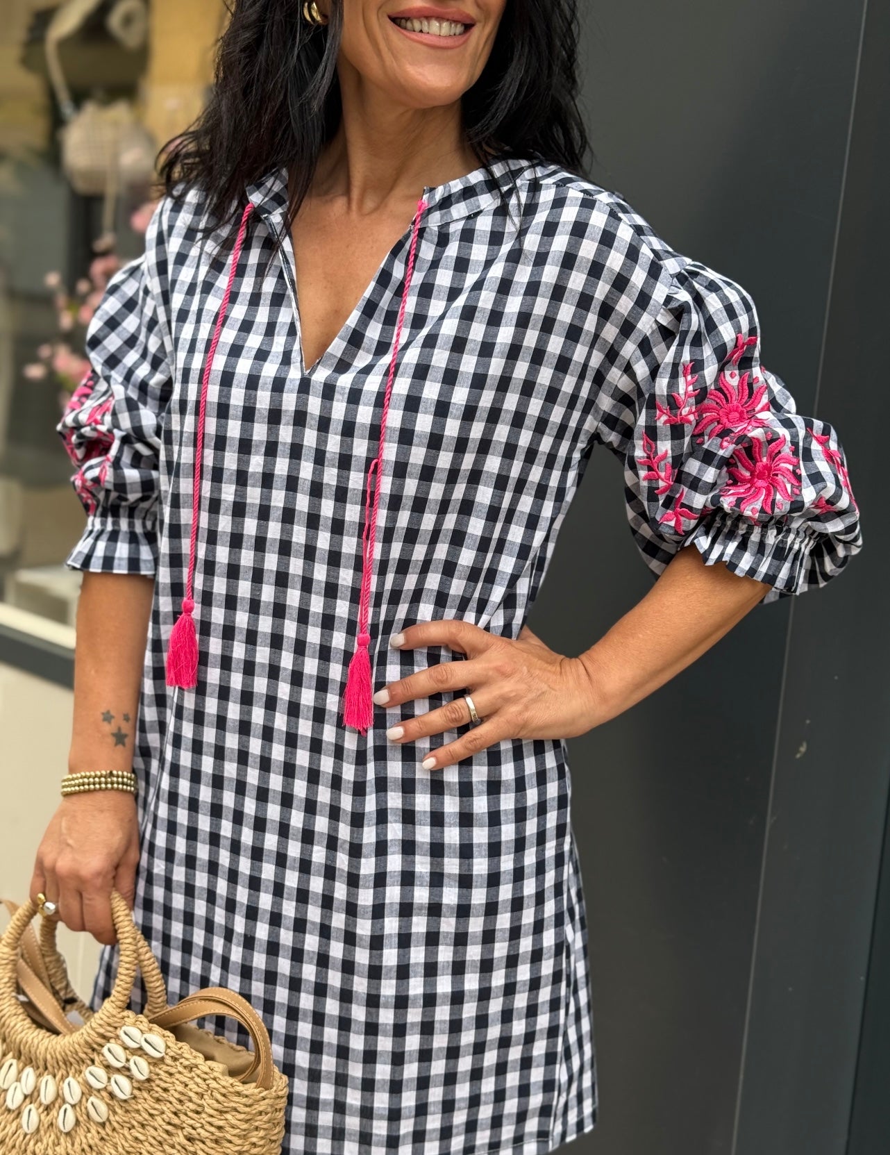 VESTIDO VICHÍ BORDADO