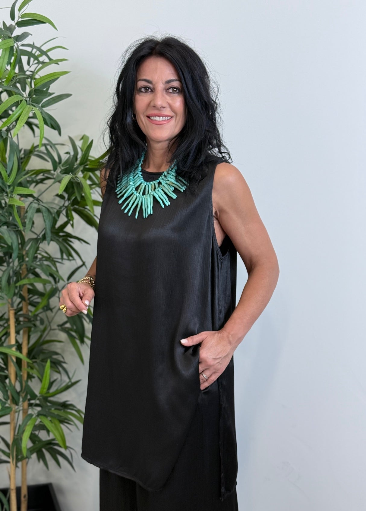 BLUSA MOON NEGRA