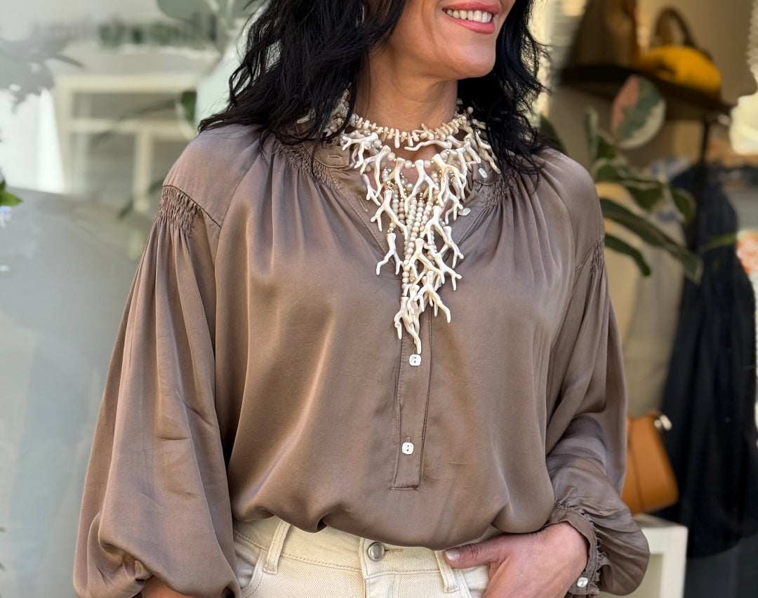 COLLAR EXTRE BEIGE