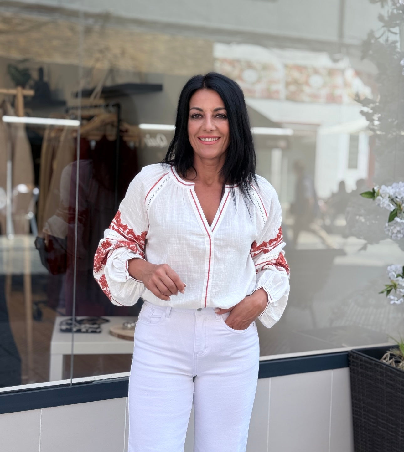 CAMISA TOSCANA TEJA