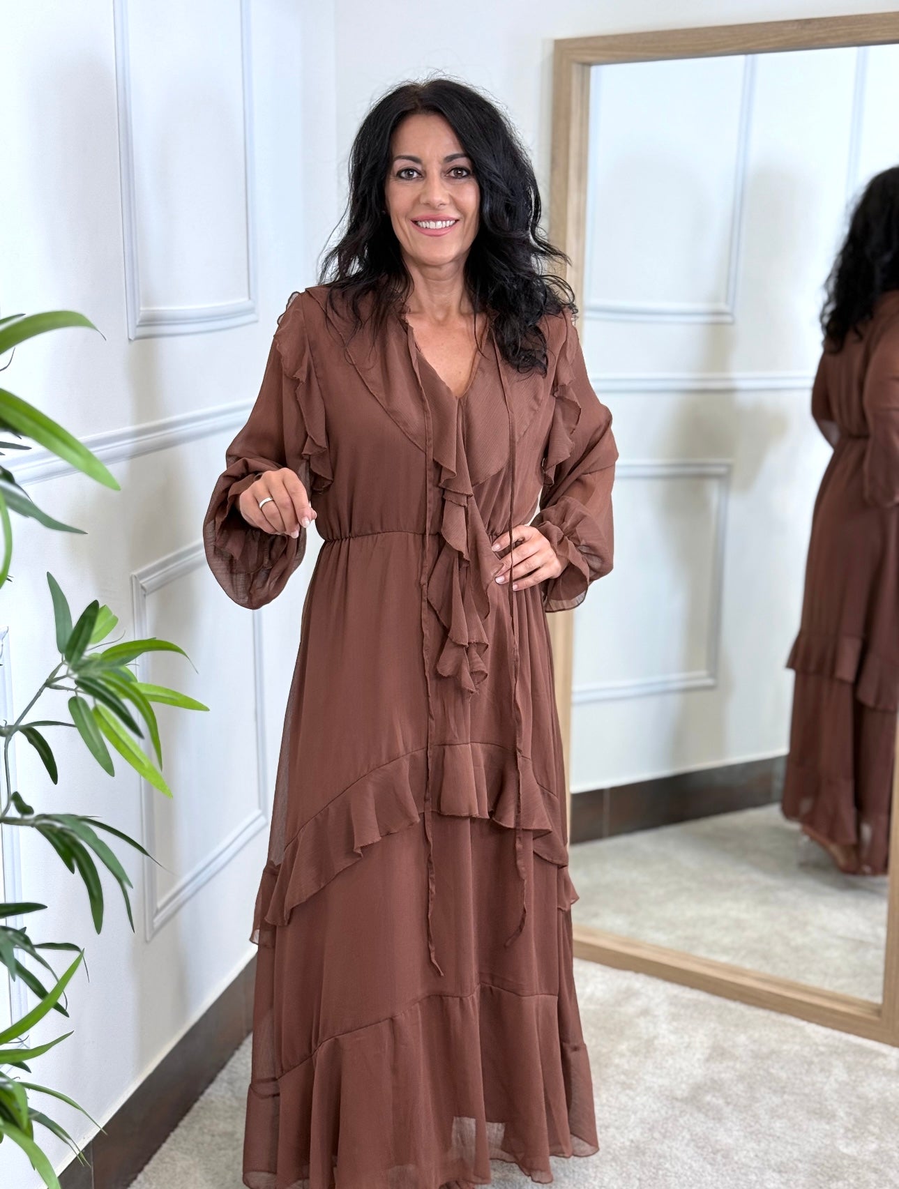 VESTIDO ARUBA CHOCOLATE
