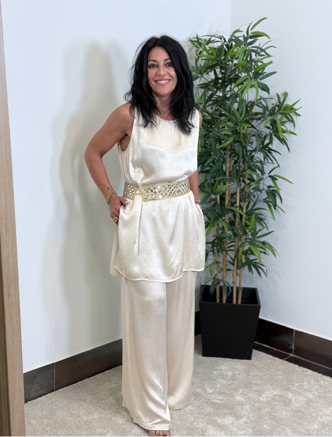 BLUSA MOON BEIGE