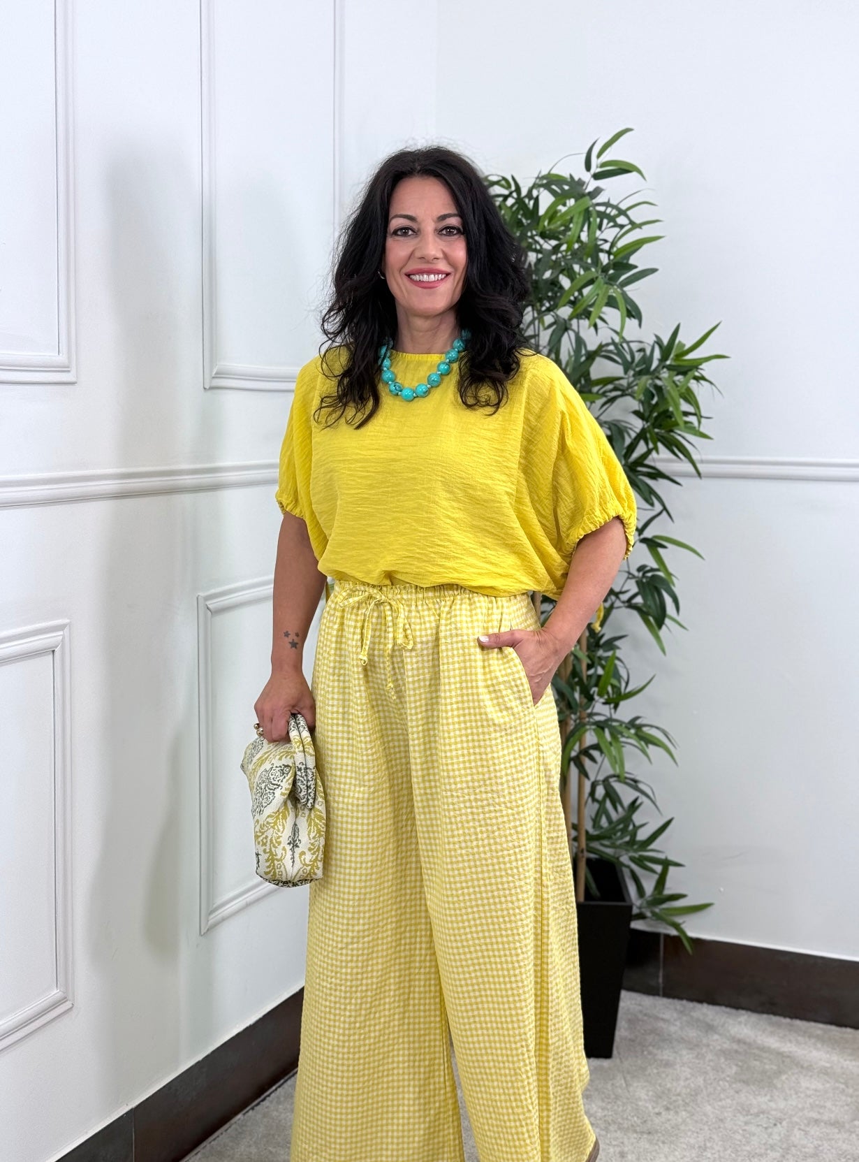 BLUSA MARGARITA YELLOW