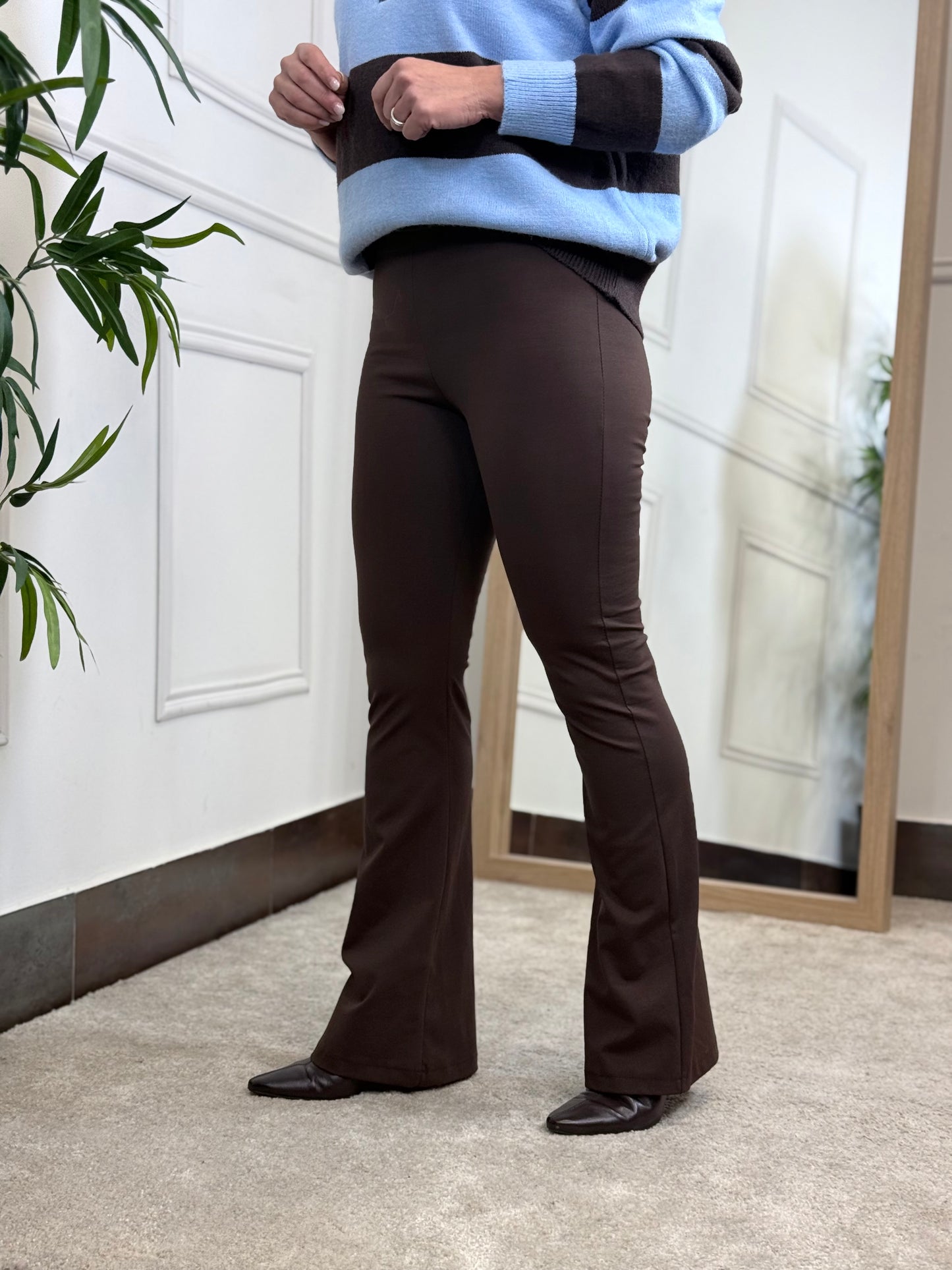 LEGGINS CAMPANA CHOCOLATE