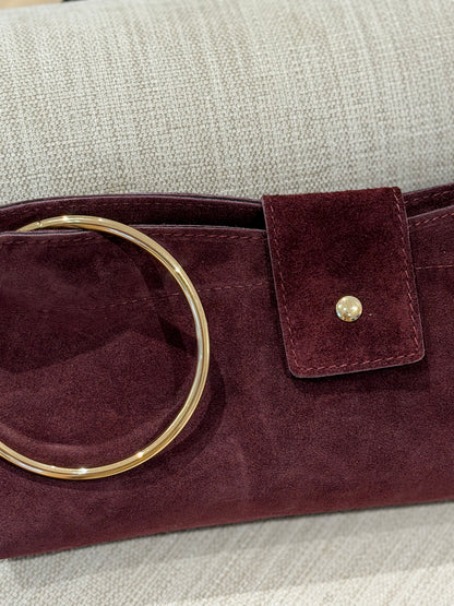 BOLSO ANTE BERENJENA