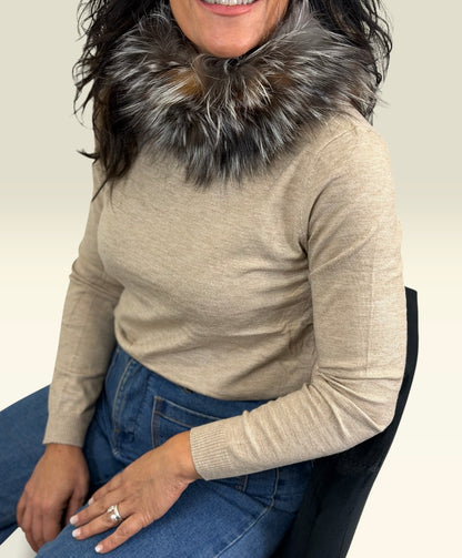 CUELLO PELO VETEADO