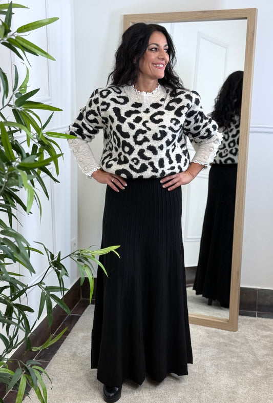 FALDA LOVE EVASÉ NEGRA