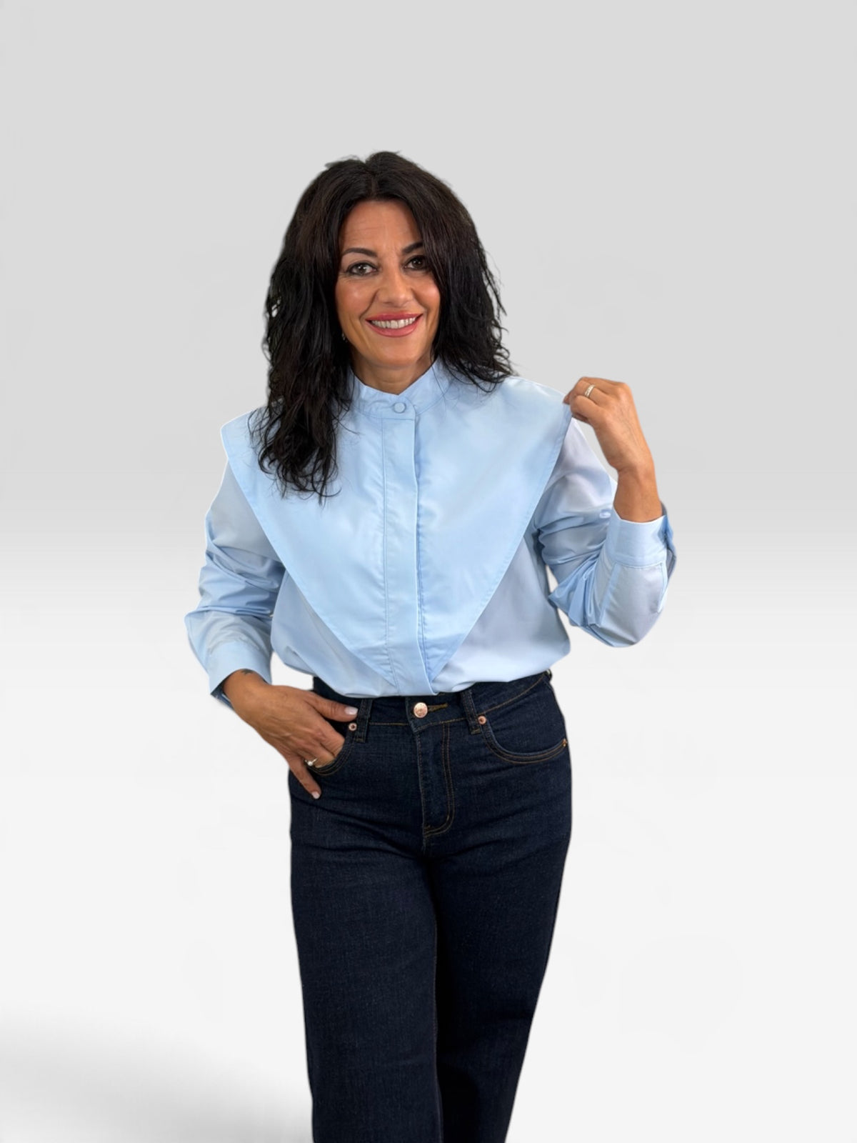 CAMISA CHLOE AZUL