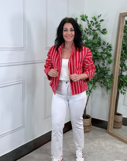 CHAQUETA CHERRY RAYAS