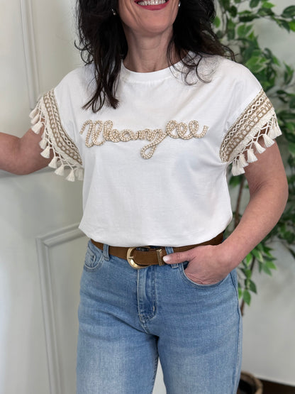 CAMISETA BÁSICA CROCHET