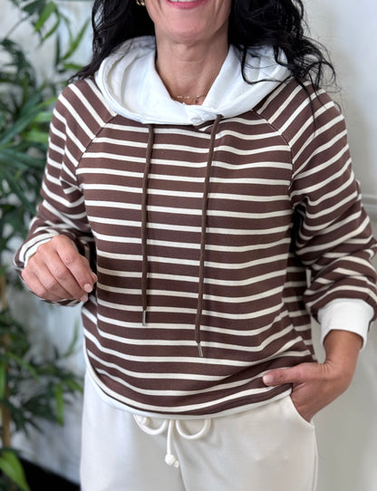 SUDADERA GRACE CHOCOLATE