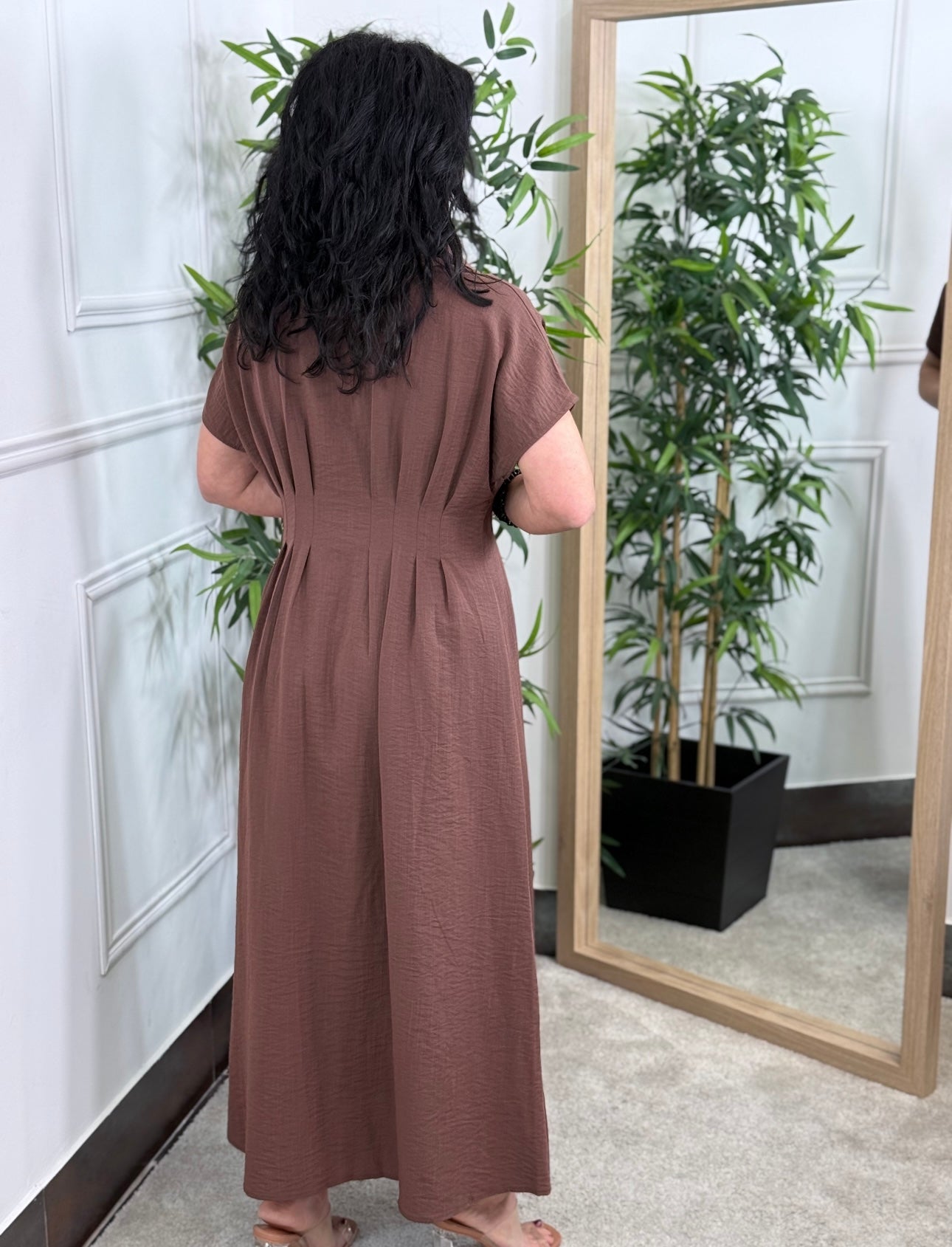 VESTIDO CASEL CHOCOLATE