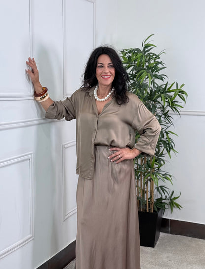 CAMISA ATELIER CAMEL