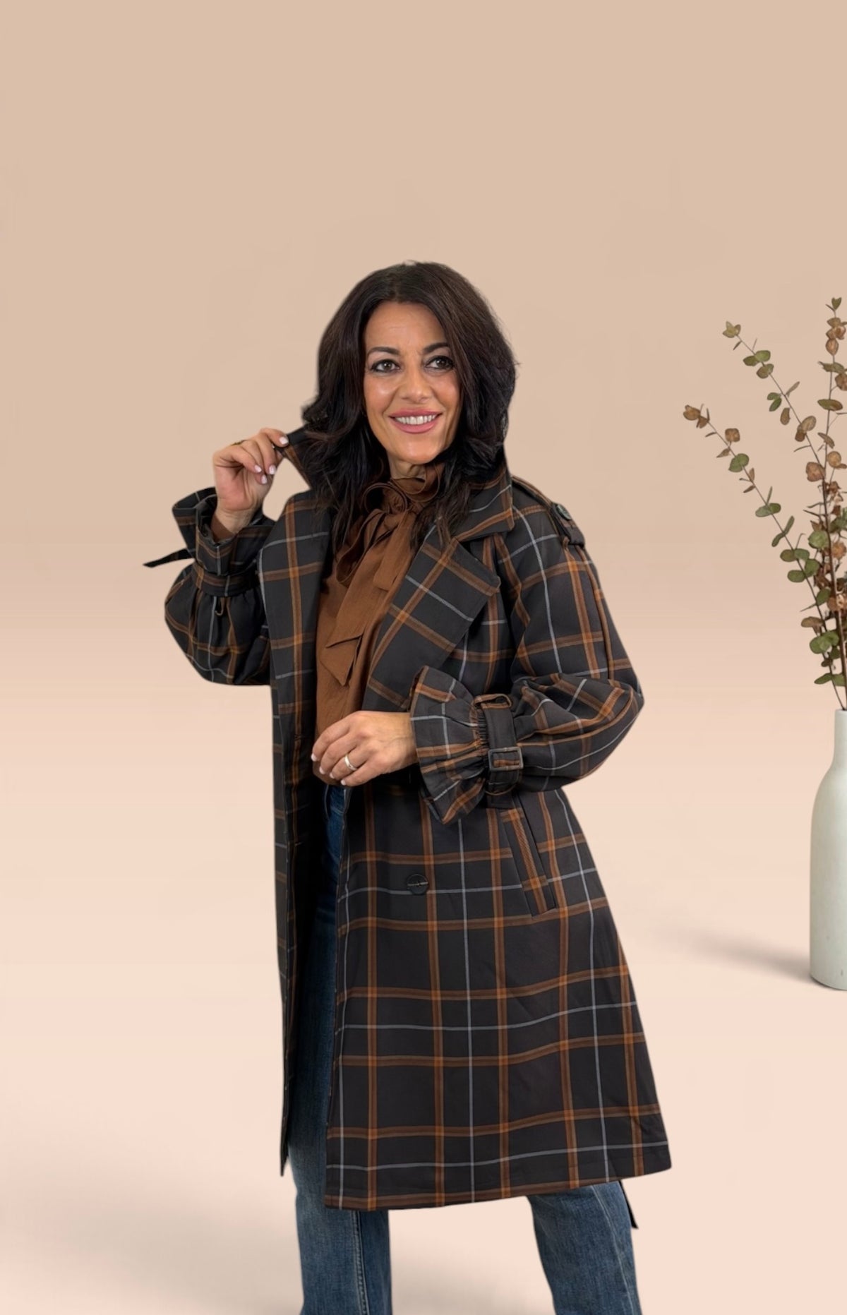GABARDINA ESCOCIA CUADROS