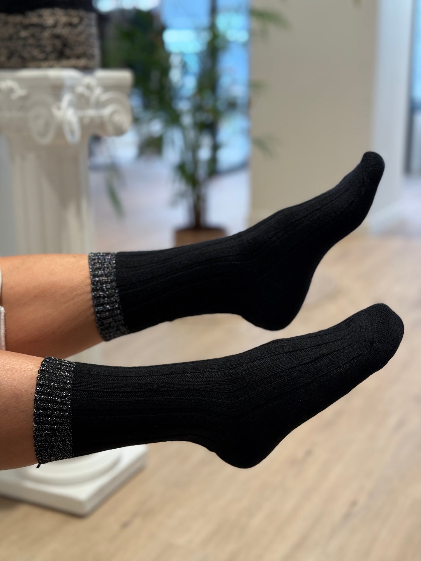 CALCETÍN GLIT NEGRO