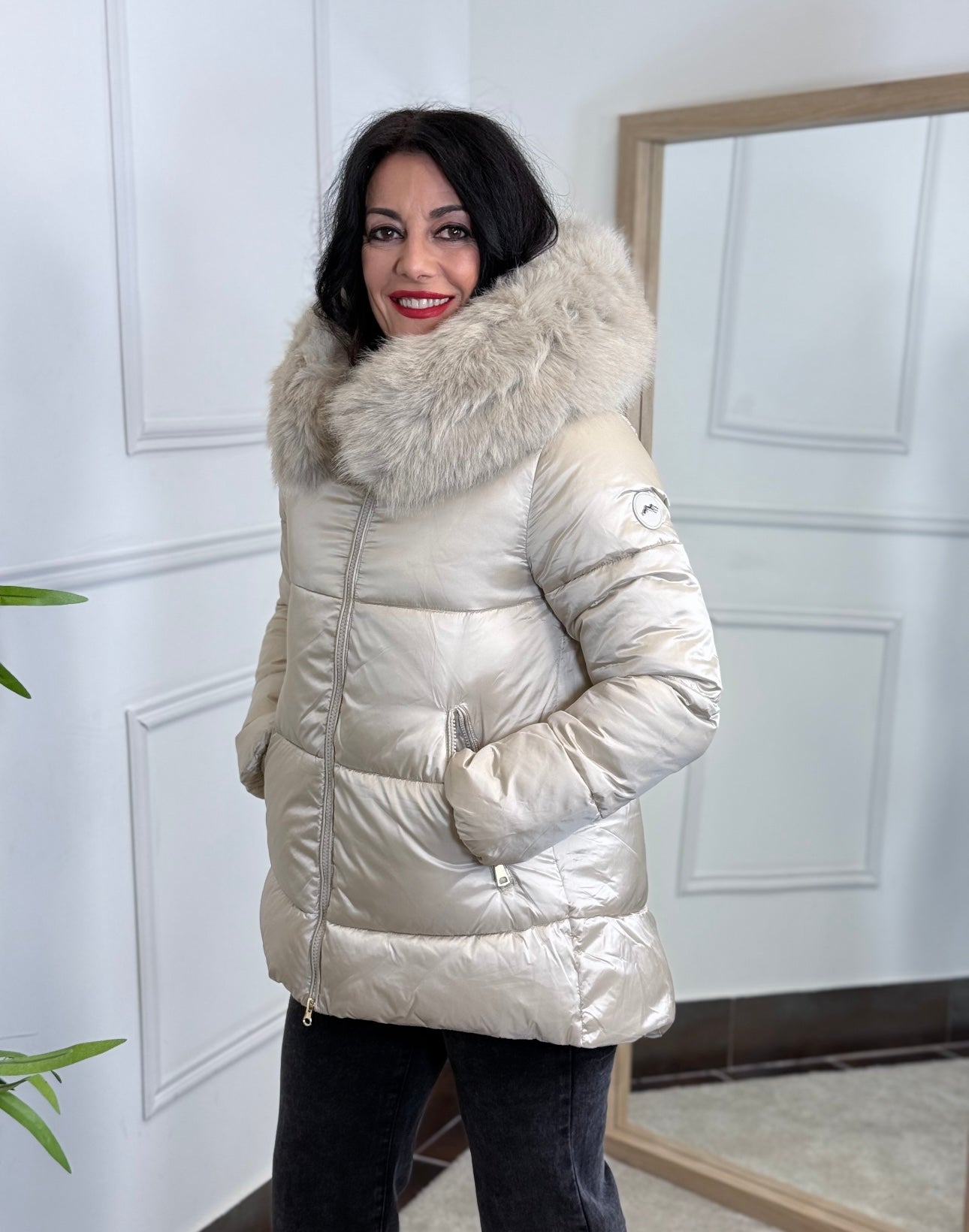 ABRIGO ALPINISTA BEIGE