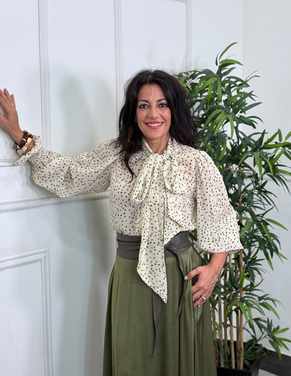 BLUSA AMELIA KAKI