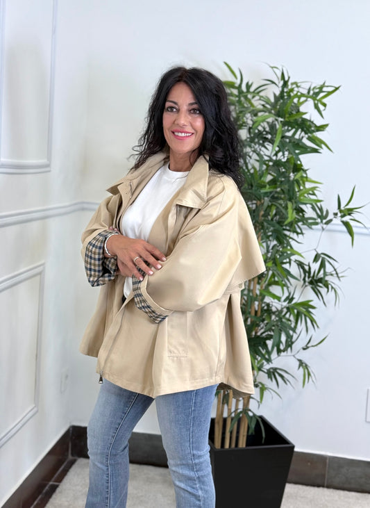 GABARDINA COAT BEIGE