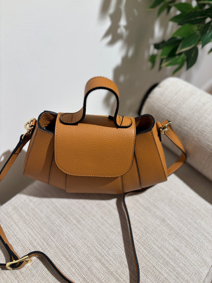 BOLSO PIEL CAMEL