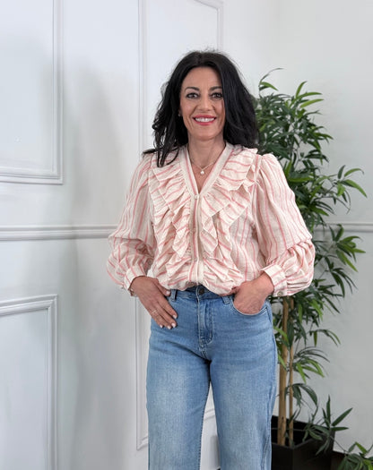 BLUSA CAPRICA CORAL