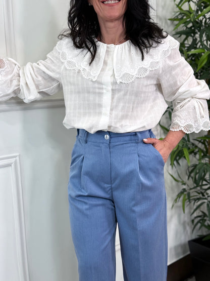 BLUSA PAULINA BLANCA