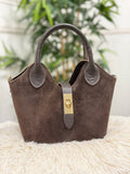 BOLSO GRACE PIEL CHOCOLATE