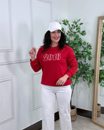 SUDADERA 2016 RED