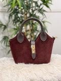 BOLSO GRACE PIEL BURDEOS