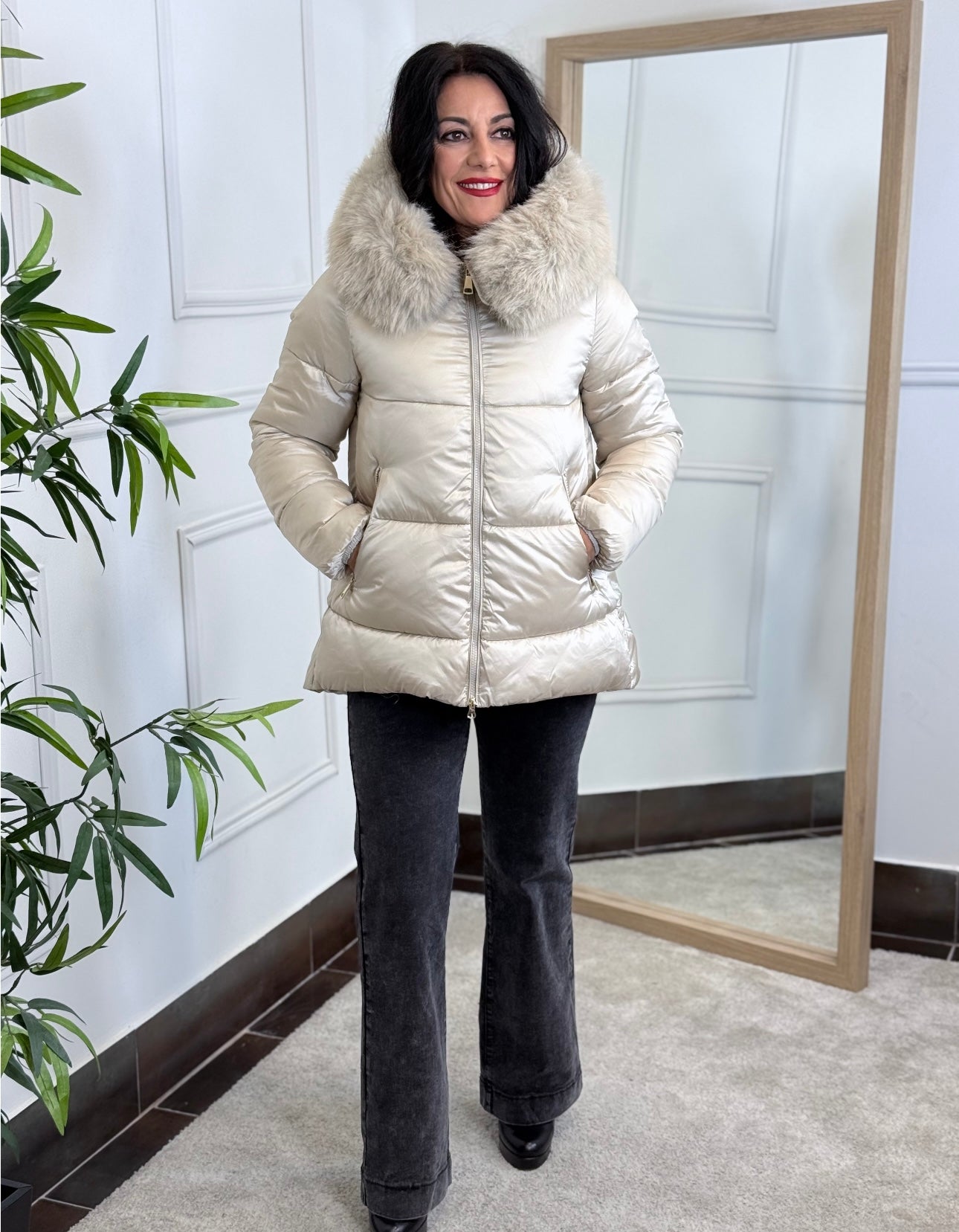 ABRIGO ALPINISTA BEIGE