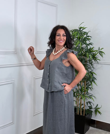 BLUSA CAIRO GRIS