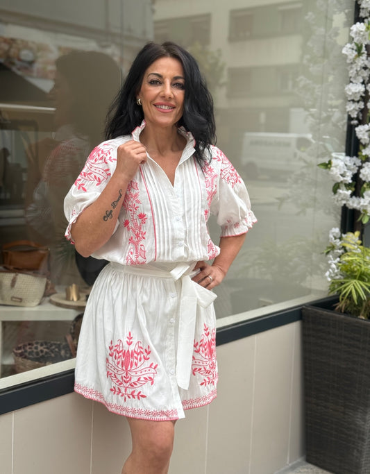 VESTIDO CAMISERO PINK