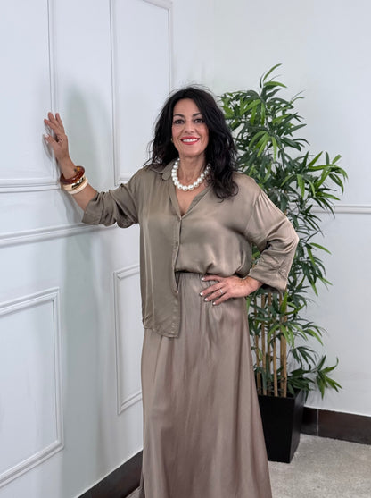 CAMISA ATELIER CAMEL