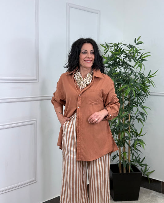 CAMISA OCRE
