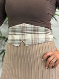 FAJÍN CUADRO BEIGE