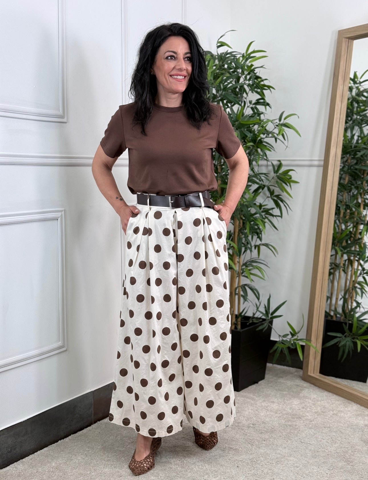 PANTALÓN CULOTTE LUNARES