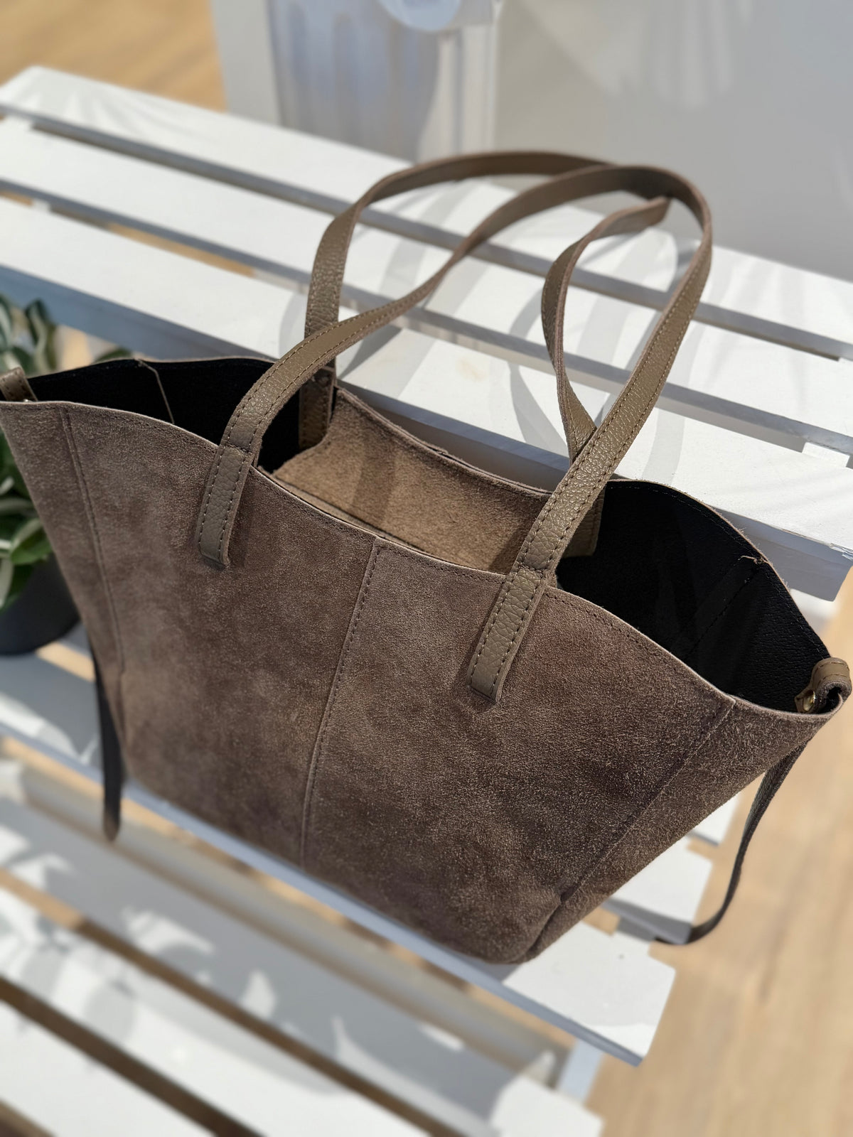 BOLSO TOTE NEW TAUPE