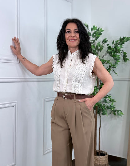CAMISA TAURO BEIGE