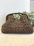 BOLSO CLUTCH BOCO CHOCOLATE