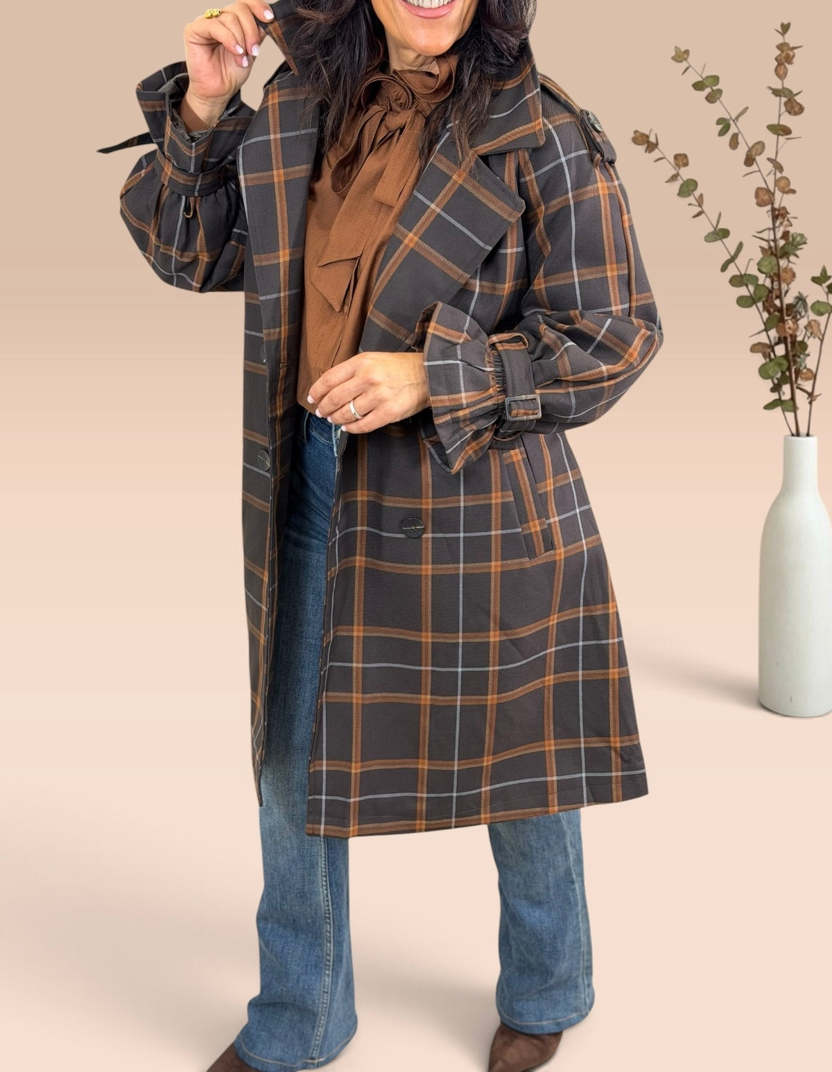 GABARDINA ESCOCIA CUADROS