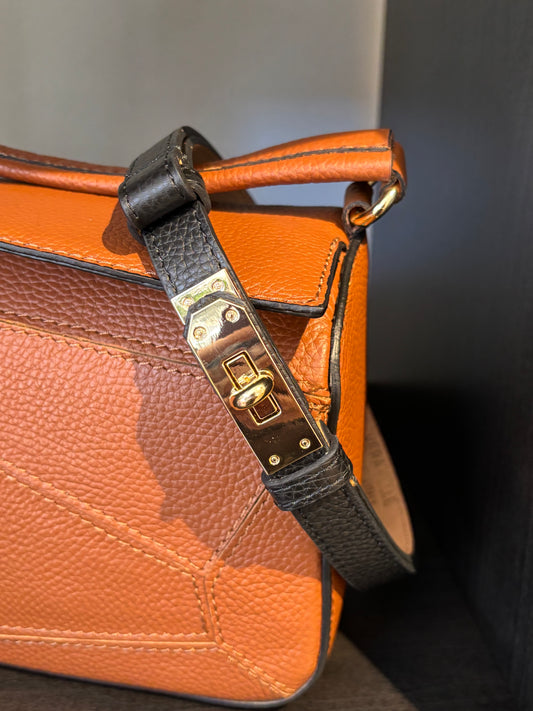 CINTURÓN KELLY PIEL NEGRO