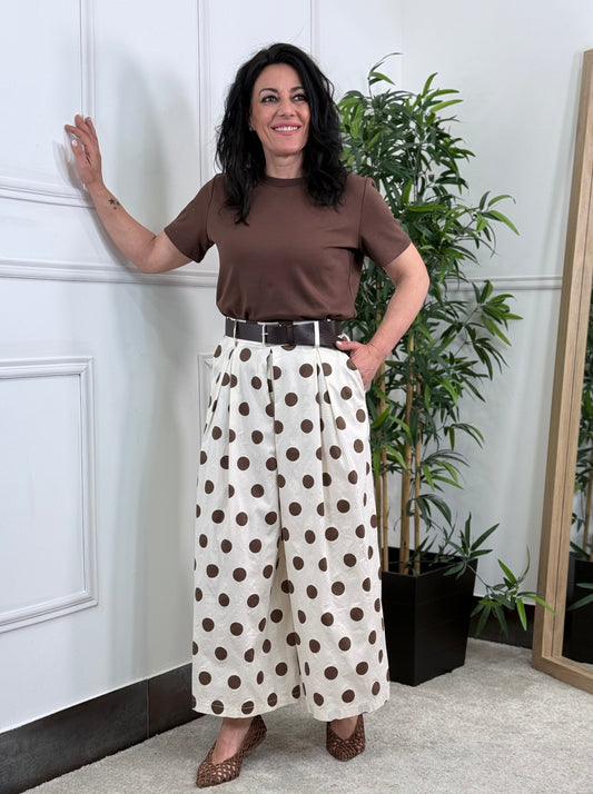 PANTALÓN CULOTTE LUNARES