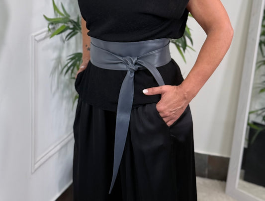 FAJÍN PIEL GRIS