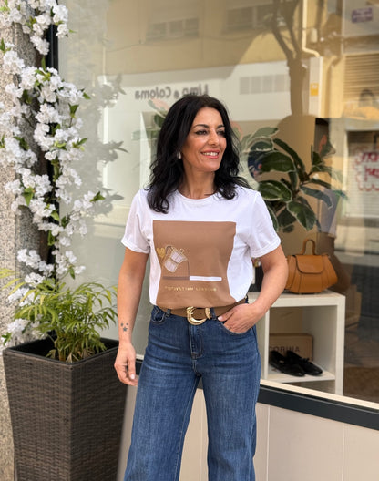 CAMISETA CAFÉ