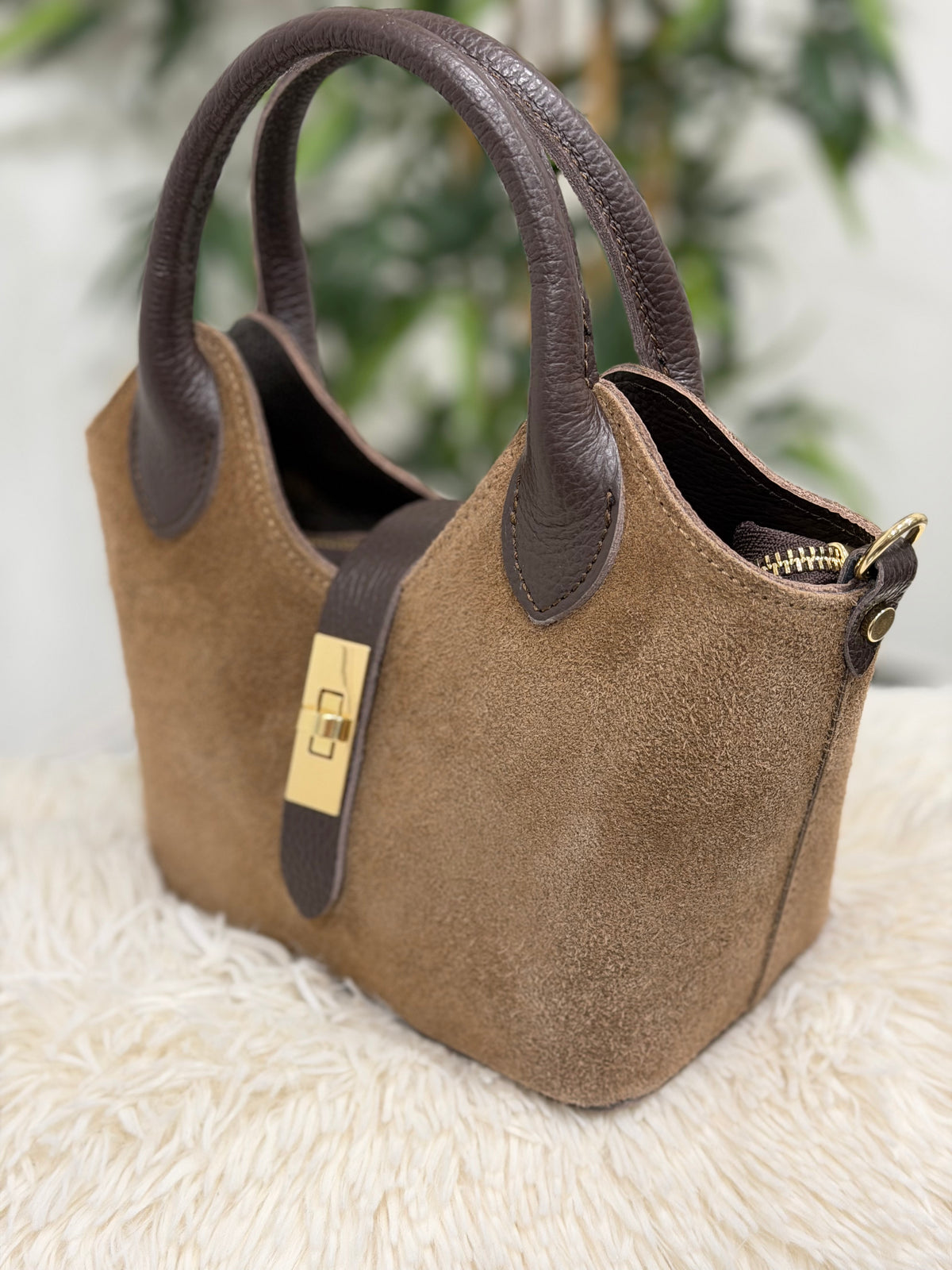 BOLSO GRACE PIEL TOPO