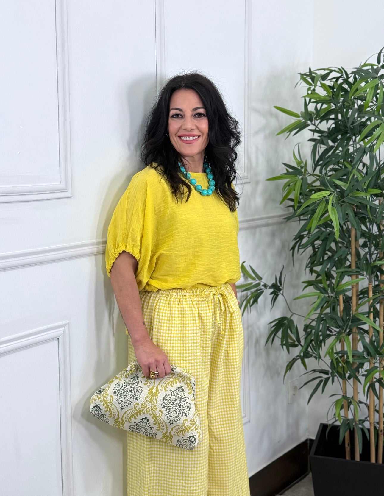 BLUSA MARGARITA YELLOW