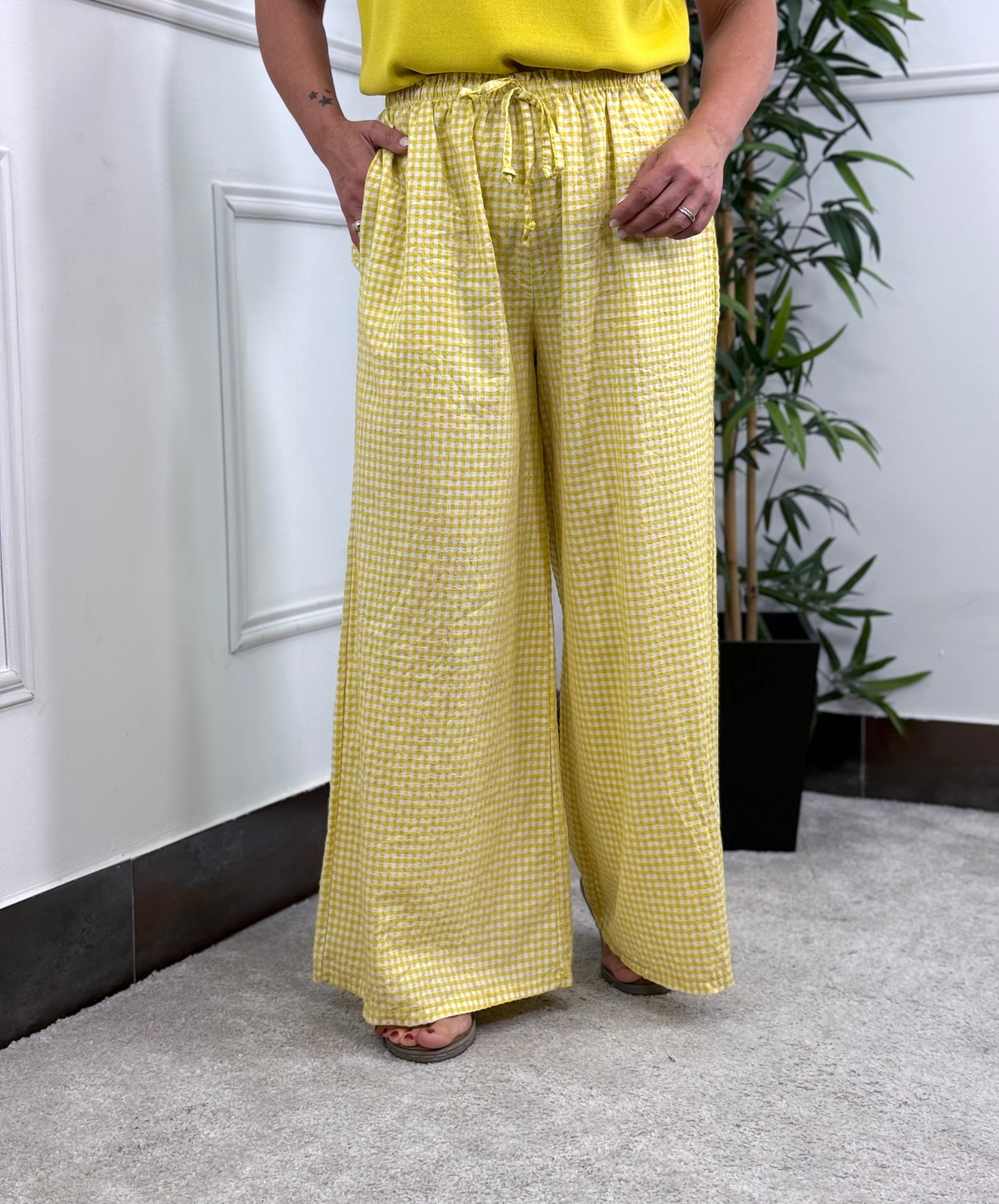 PANTALÓN VICHI AMARILLO